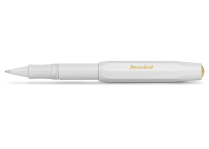 Kaweco CLASSIC SPORT Fountain Pen Black with 23 Carat Gold-Plated Steel Nib and Iridium Tip for Ink Cartridges I Sport Fountain Pen 13 cm I Nib: M (Medium)