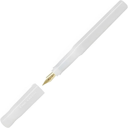 Pilot Kakuno Fountain Pen Madoromi Color Series, Gold (Smiley Face) Medium Nib, Perfect for Beginners and Creative Expression, Ivory, PFKA-1MDIM