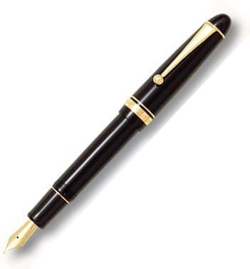 Pilot Fountain Pen Custom 742, Black Body, EF-Nib (FKK-2000R-B-EF)