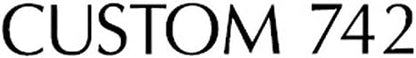 Pilot Fountain Pen Custom 742, Black Body, EF-Nib (FKK-2000R-B-EF)