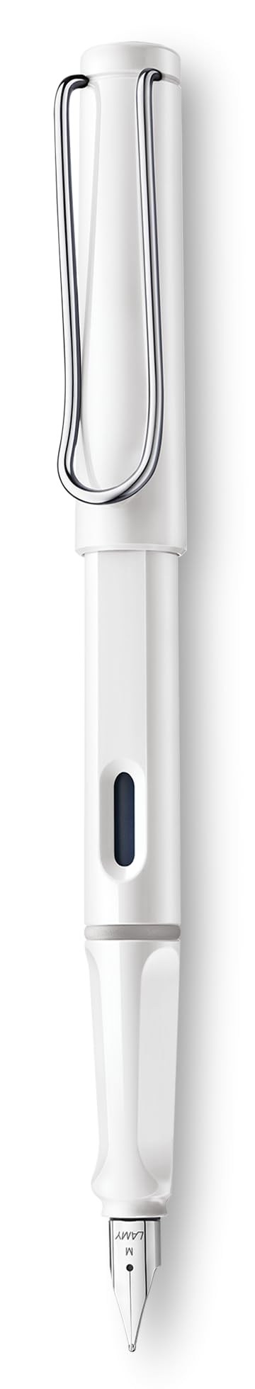 LAMY safari yellow - Fountain Pen with ergonomic grip & polished steel nib in size M - ideal for any Writing & Calligraphy - including LAMY T 10 blue cartridge - Right-Handed
