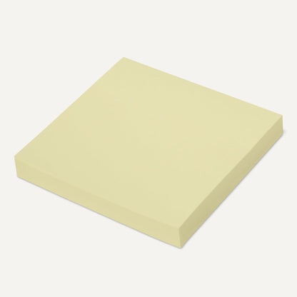 Amazon Basics Square Sticky Notes, Self-Stick Pads, 3 x 3 inches, Yellow, 5-Pack, 100 Sheets per Pad