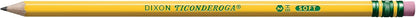 Ticonderoga Wood-Cased Pencils, Pre-Sharpened, 2 HB Soft, Yellow, 72 Count