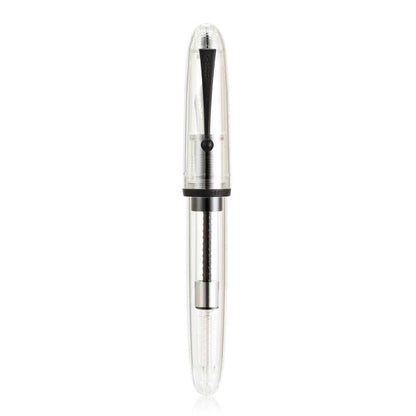 Jinhao 9019 Fountain Pen Dadao Series Green Acrylic #8 Heartbeat Fine Nib Large Converter Smooth Writing Instrument