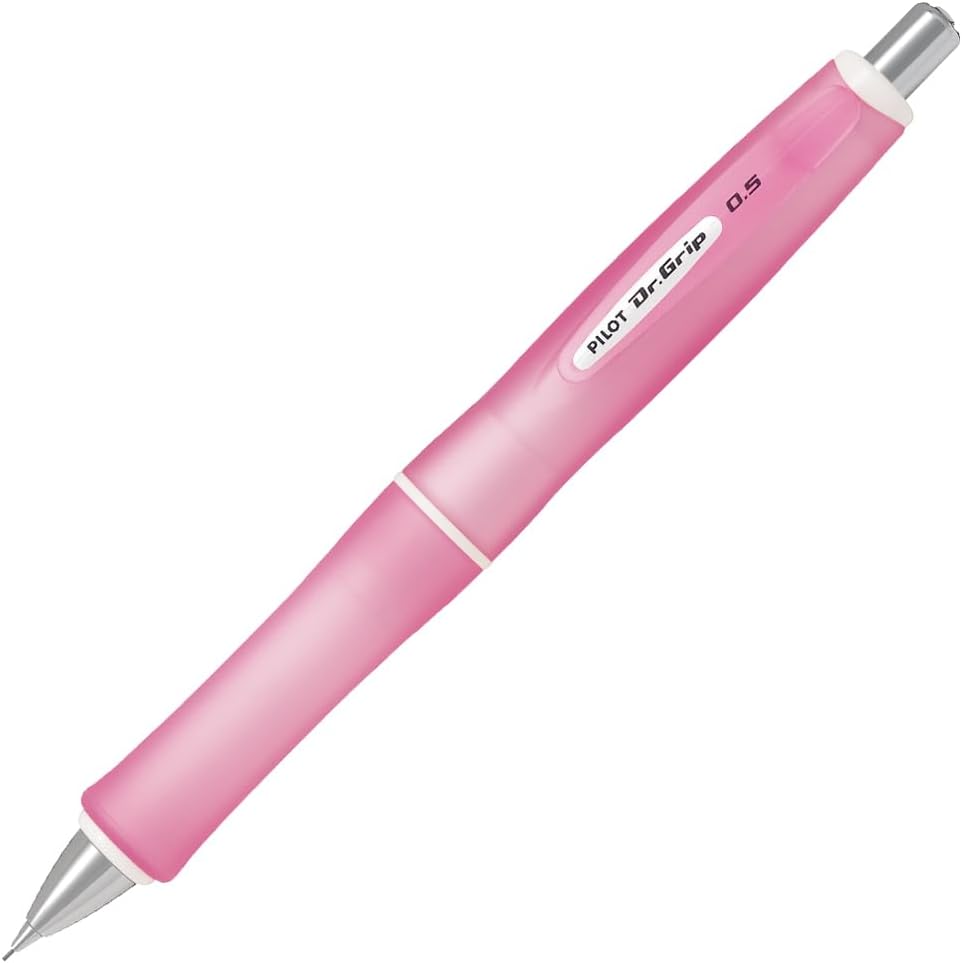 Pilot Dr. Grip G-Spec Frost Color Shaker Mechanical Pencil - 0.5 mm, Frost Pink Body (HDGS-60R-RP)