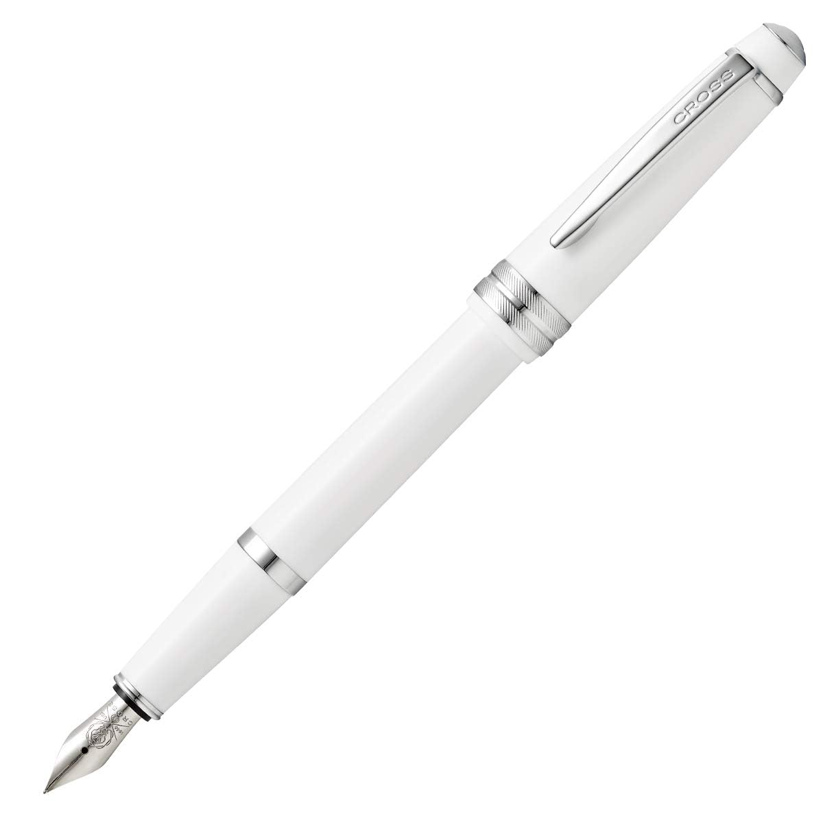 Cross Bailey Light Polished Blue Fountain Pen, Extra-Fine Nib