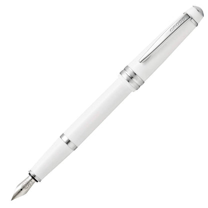 Cross Bailey Light Polished Blue Fountain Pen, Extra-Fine Nib