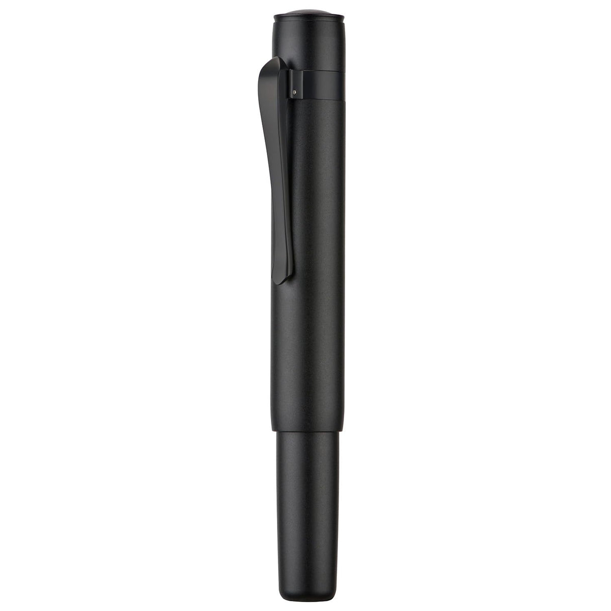 HONG DIAN M2 Black Forest Mini Fountain Pen, Extra Fine Soft Nib & Sleek Shape Aluminium Short Pocket Travel Pen (Army Green)