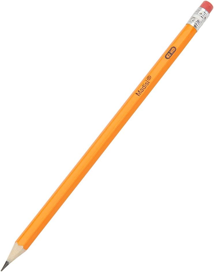 Madisi Wood-Cased #2 HB Pencils Bulk, 320 Count, Pre-sharpened