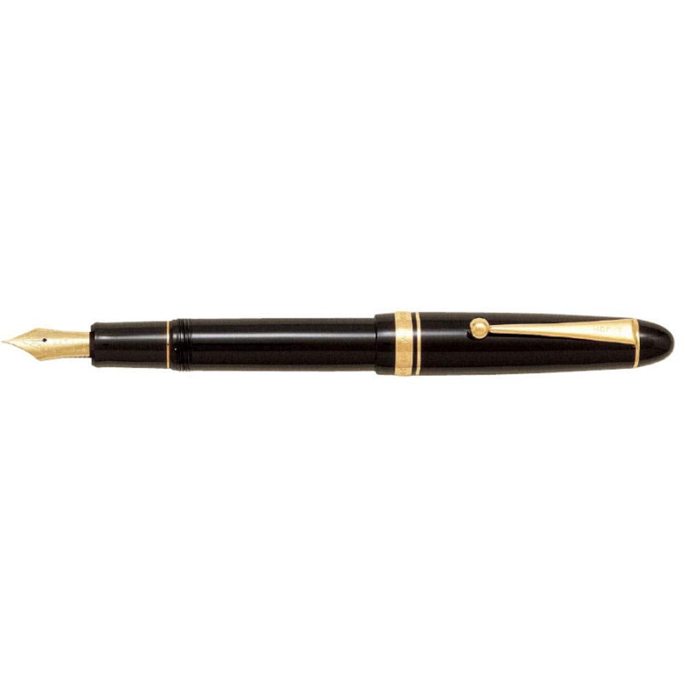 Pilot Fountain Pen Custom 742, Black Body, EF-Nib (FKK-2000R-B-EF)