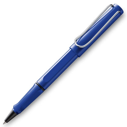 LAMY safari yellow - Fountain Pen with ergonomic grip & polished steel nib in size M - ideal for any Writing & Calligraphy - including LAMY T 10 blue cartridge - Right-Handed