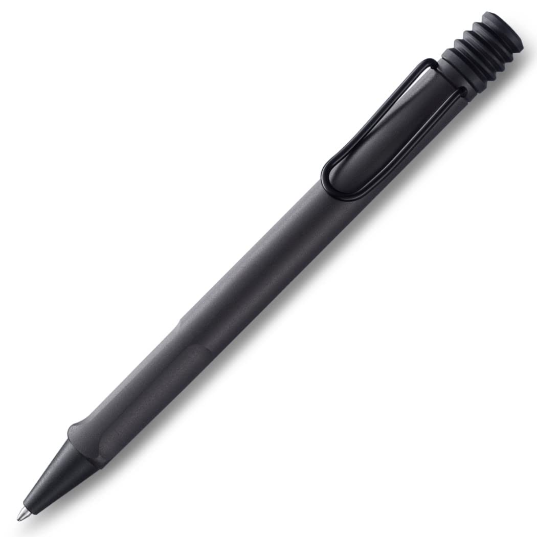 LAMY safari yellow - Fountain Pen with ergonomic grip & polished steel nib in size M - ideal for any Writing & Calligraphy - including LAMY T 10 blue cartridge - Right-Handed