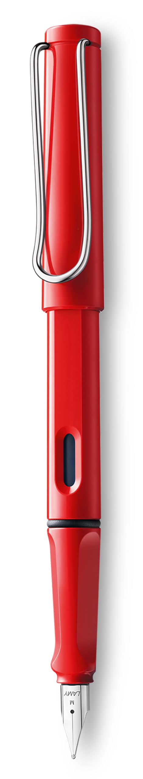 LAMY safari yellow - Fountain Pen with ergonomic grip & polished steel nib in size M - ideal for any Writing & Calligraphy - including LAMY T 10 blue cartridge - Right-Handed
