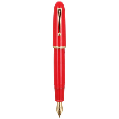 Jinhao 9019 Fountain Pen Dadao Series Green Acrylic #8 Heartbeat Fine Nib Large Converter Smooth Writing Instrument