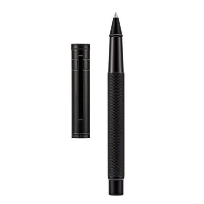 Hongdian Black Forest Fountain Pen Medium Nib Classic Design with Converter and Metal Pen Case Set