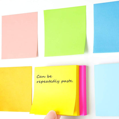 24 Pads Pop Up Sticky Notes 3x3 Refills 8 Bright Colors, 1920 Sheets