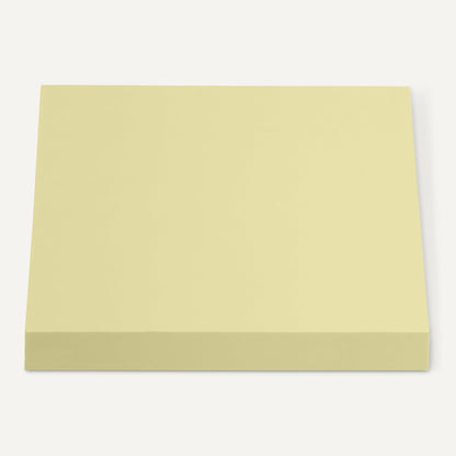 Amazon Basics Square Sticky Notes, Self-Stick Pads, 3 x 3 inches, Yellow, 5-Pack, 100 Sheets per Pad