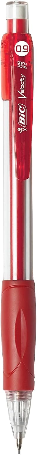 BIC Velocity Strong Lead Mechanical Pencils, Thick Point, 0.9mm, 5-Count