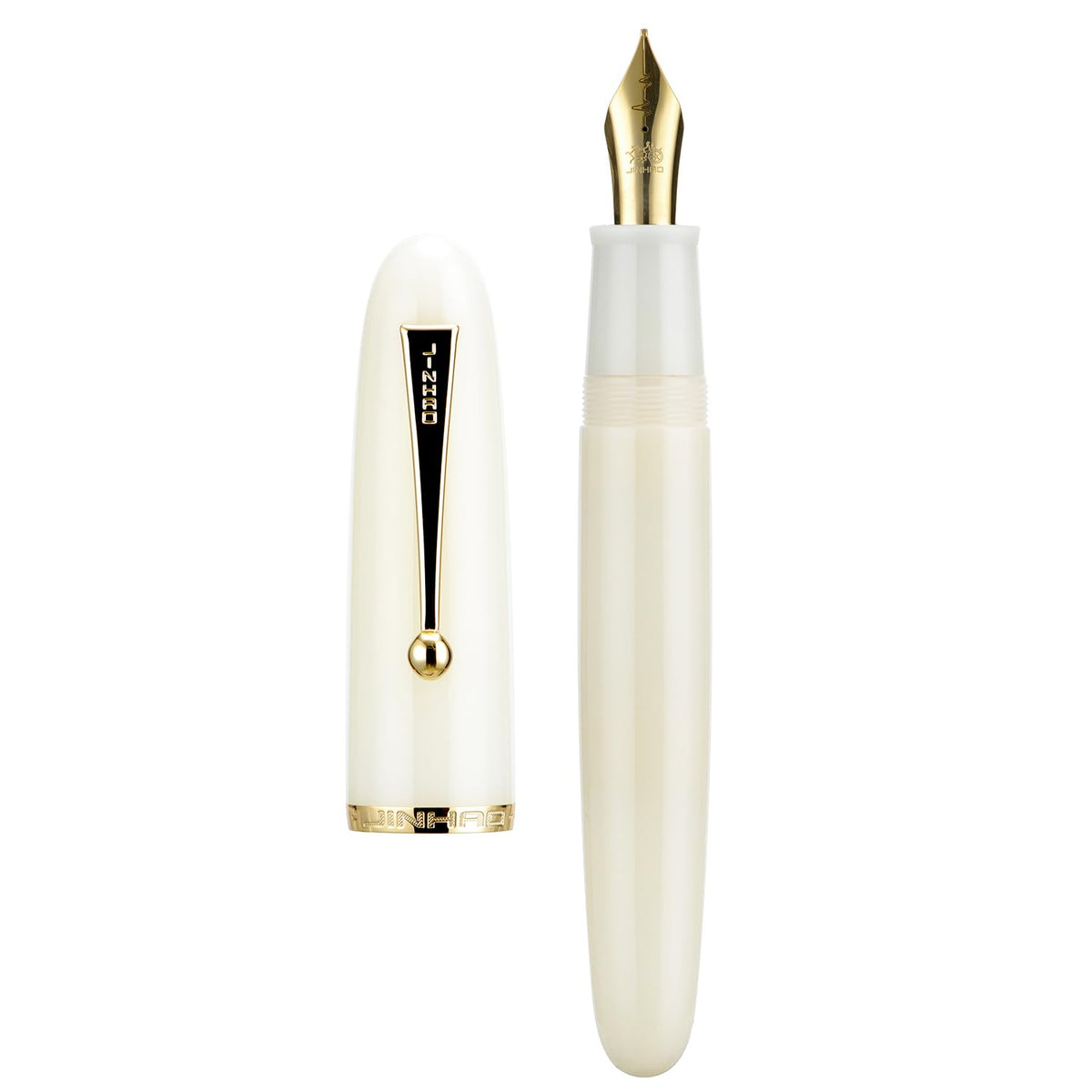 Jinhao 9019 Fountain Pen Dadao Series Green Acrylic #8 Heartbeat Fine Nib Large Converter Smooth Writing Instrument