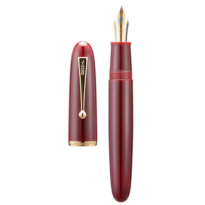 Jinhao 9019 Fountain Pen Dadao Series Green Acrylic #8 Heartbeat Fine Nib Large Converter Smooth Writing Instrument