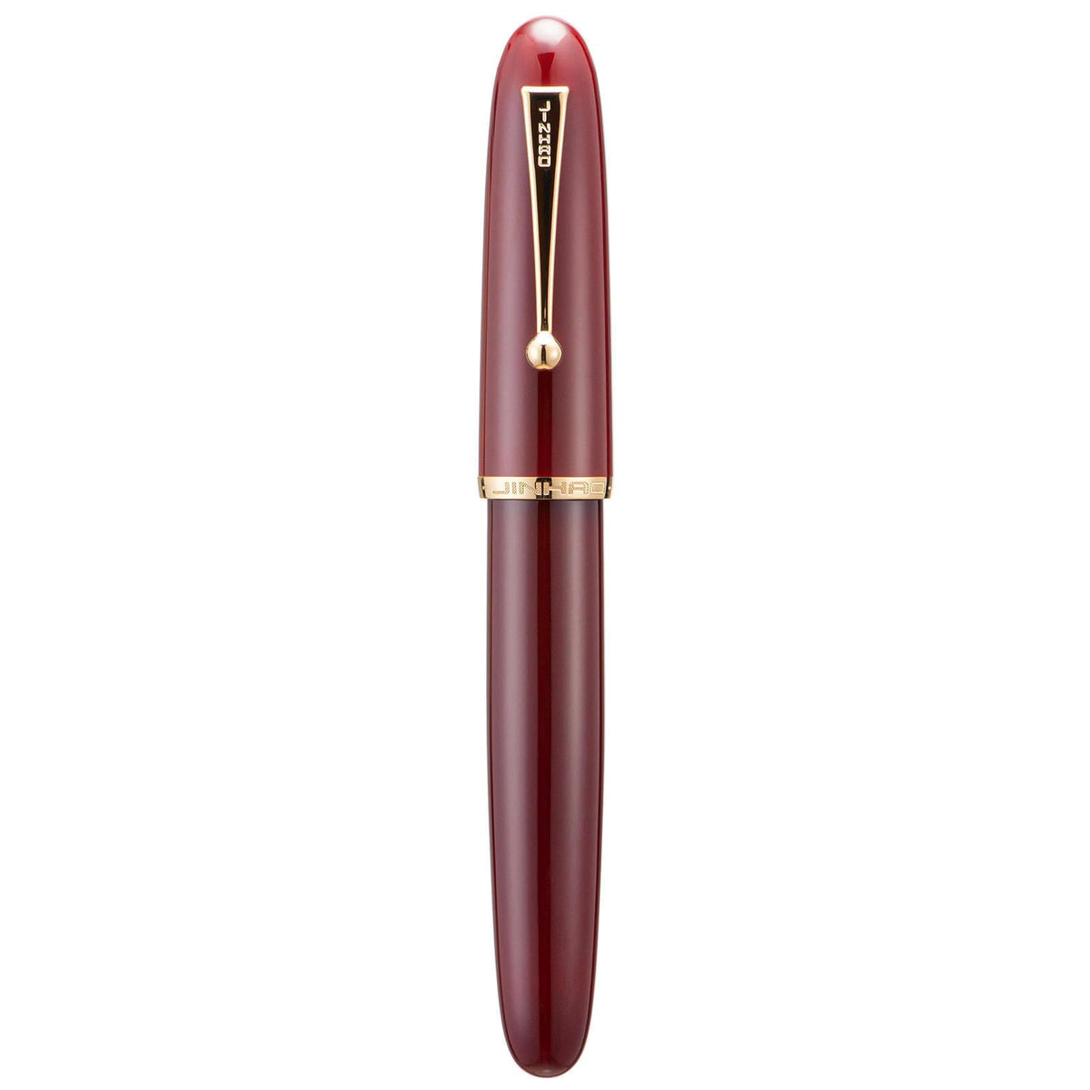 Jinhao 9019 Fountain Pen Dadao Series Green Acrylic #8 Heartbeat Fine Nib Large Converter Smooth Writing Instrument