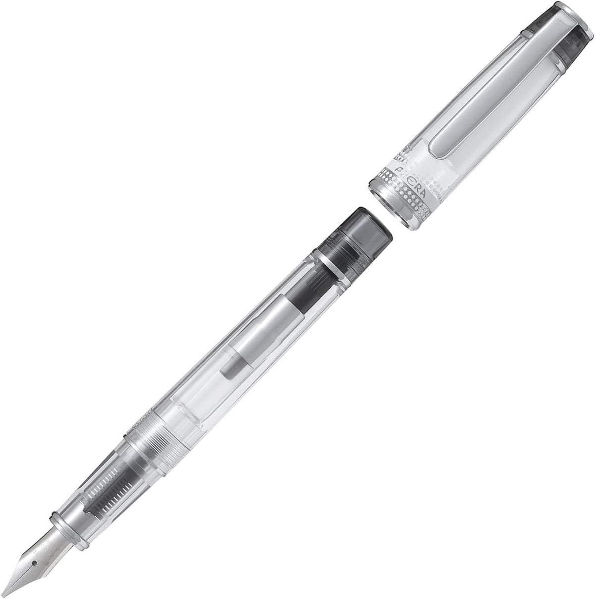 PILOT PRERA Fountain Pen, Color Matching, CM Calligraphy, Transparent Black, PFPR1TBCM