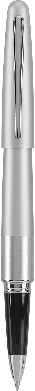 PILOT Metropolitan Collection Fountain Pen, Black Barrel, Classic Design, Medium Nib, Black Ink (91107)