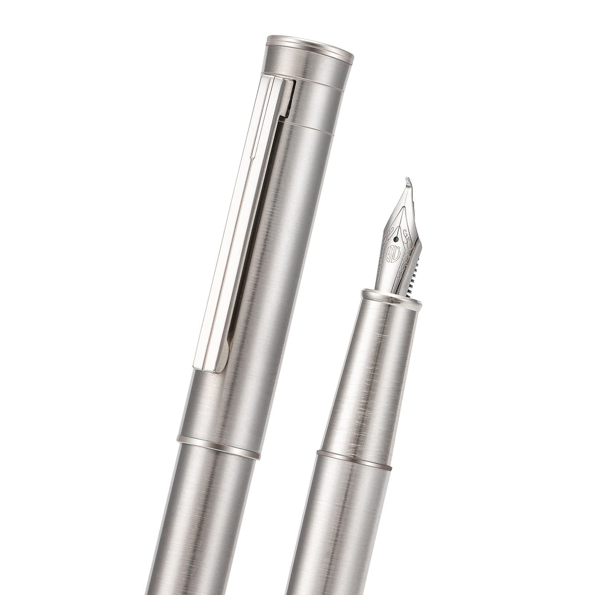 Hongdian Black Forest Fountain Pen Medium Nib Classic Design with Converter and Metal Pen Case Set