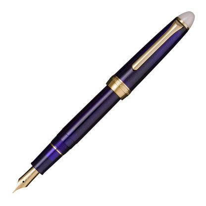 Sailor 11-0558-201 Fountain Pen, Four Seasons Weave, Moon and Night Water, Night Cherry Blossom, Fine Point