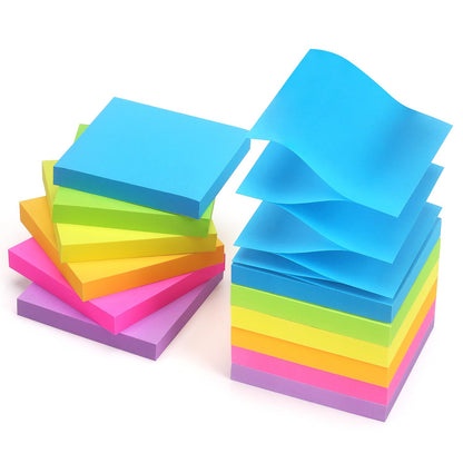 Early Buy Pop Up Sticky Notes 3x3 in, Yellow, 6 Pads, 100 Sheets, Refills