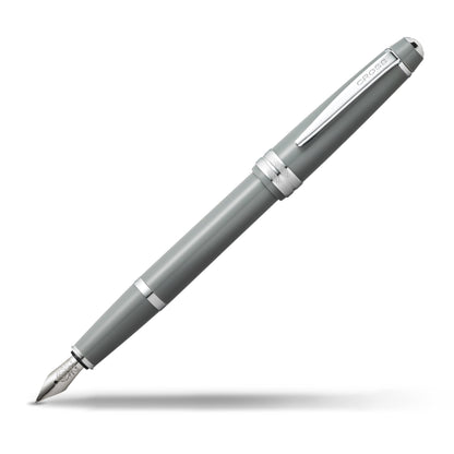 Cross Bailey Light Polished Blue Fountain Pen, Extra-Fine Nib