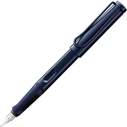 LAMY safari yellow - Fountain Pen with ergonomic grip & polished steel nib in size M - ideal for any Writing & Calligraphy - including LAMY T 10 blue cartridge - Right-Handed