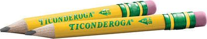 Ticonderoga My First Short Triangular Wood-Cased Pencils, #2 HB Soft