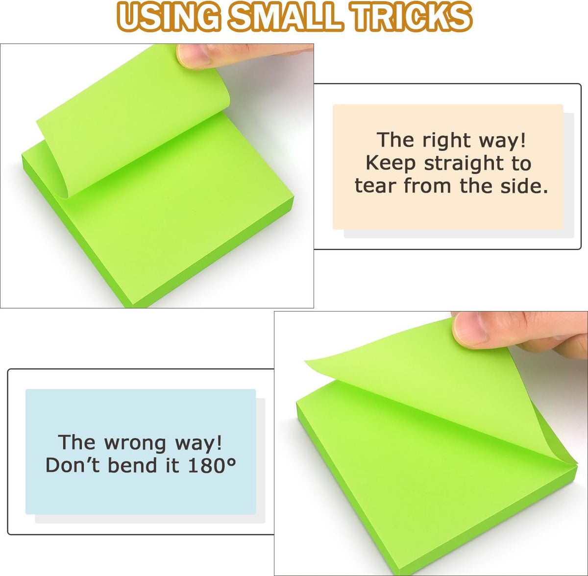 Pop-up Sticky Notes, 3x3 in, 24 Pads, 70 Sheets/Pad, Fluorescent Colors