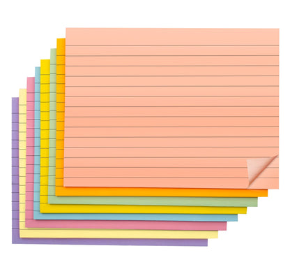 12 Pads Sticky Notes Large, 3 x 5'' Self-Stick Note Pads Recyclable,100 Sheets/Pad Super Sticking Power 76x127mm,1200 Sheets Clean Removal Notepads, Easy to Post for Note Taking,to Do Lists(Yellow)