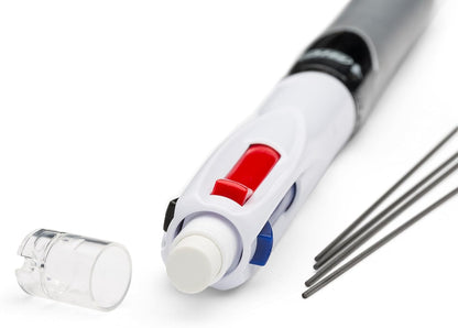 BIC 4-Color 3+1 Retractable Ballpoint Pen, 0.7 mm Pencil, 1 Count