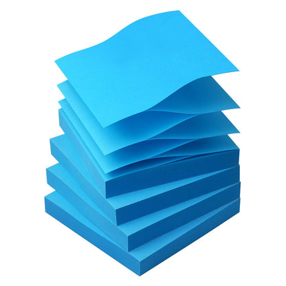 OSBOO Sticky Notes 3x3 Pop Up with 6 Bright Colors, 100 Sheets/Pad