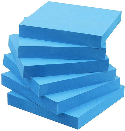 Early Buy Sticky Notes 3x3 Self-Stick Notes Yellow Color 6 Pads, 100 Sheets/Pad (Yellow)