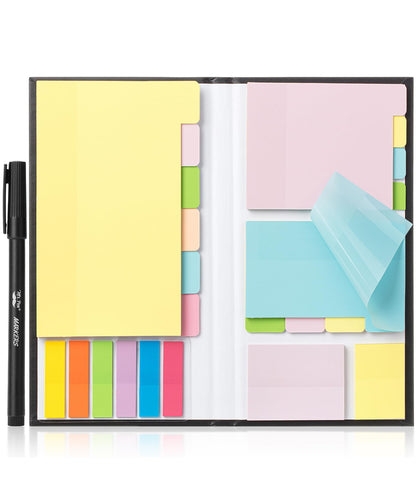 Mr. Pen- Sticky Notes Set, 410 Pack, Ruled, Dotted & Blank Notes