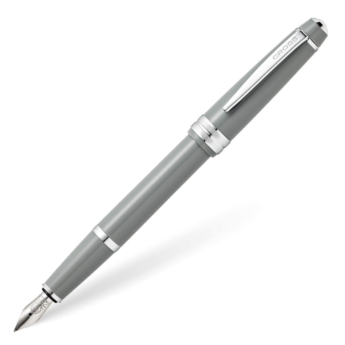 Cross Bailey Light Polished Blue Fountain Pen, Extra-Fine Nib