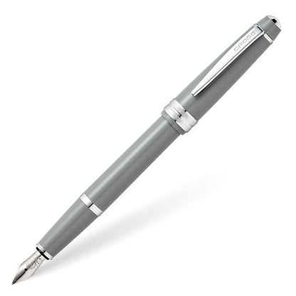 Cross Bailey Light Polished Blue Fountain Pen, Extra-Fine Nib