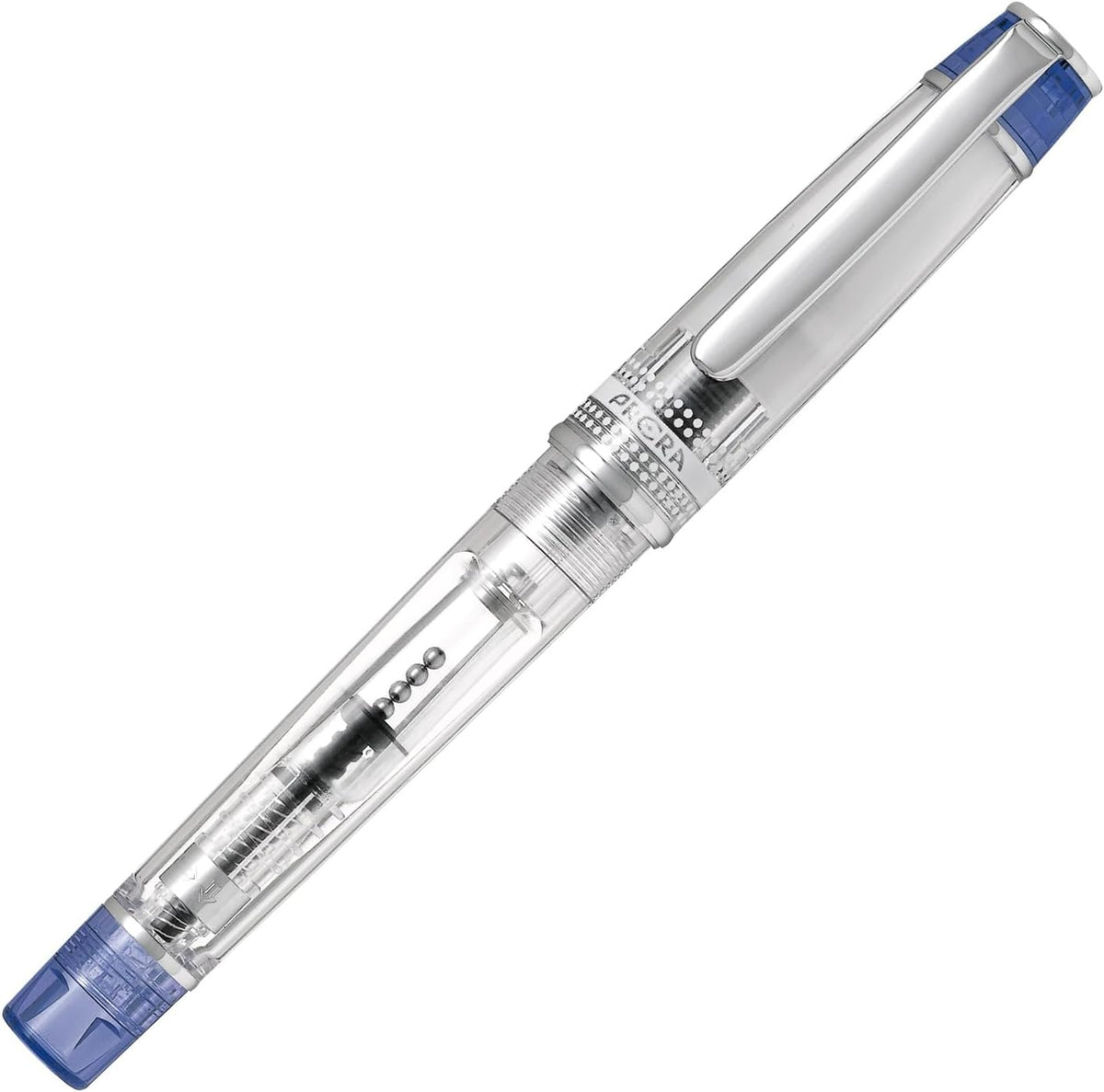 PILOT PFPR1TLF PRERA Fountain Pen, Color Matching, F, Fine Point, Transparent Blue