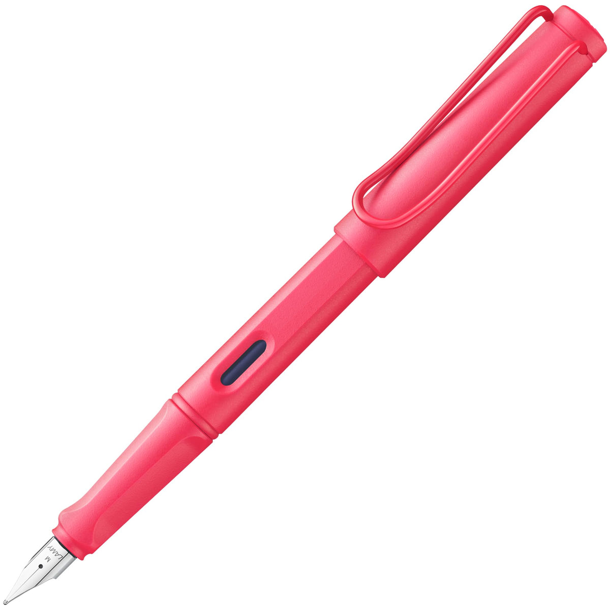 LAMY safari yellow - Fountain Pen with ergonomic grip & polished steel nib in size M - ideal for any Writing & Calligraphy - including LAMY T 10 blue cartridge - Right-Handed