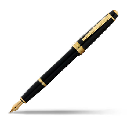 Cross Bailey Light Polished Blue Fountain Pen, Extra-Fine Nib