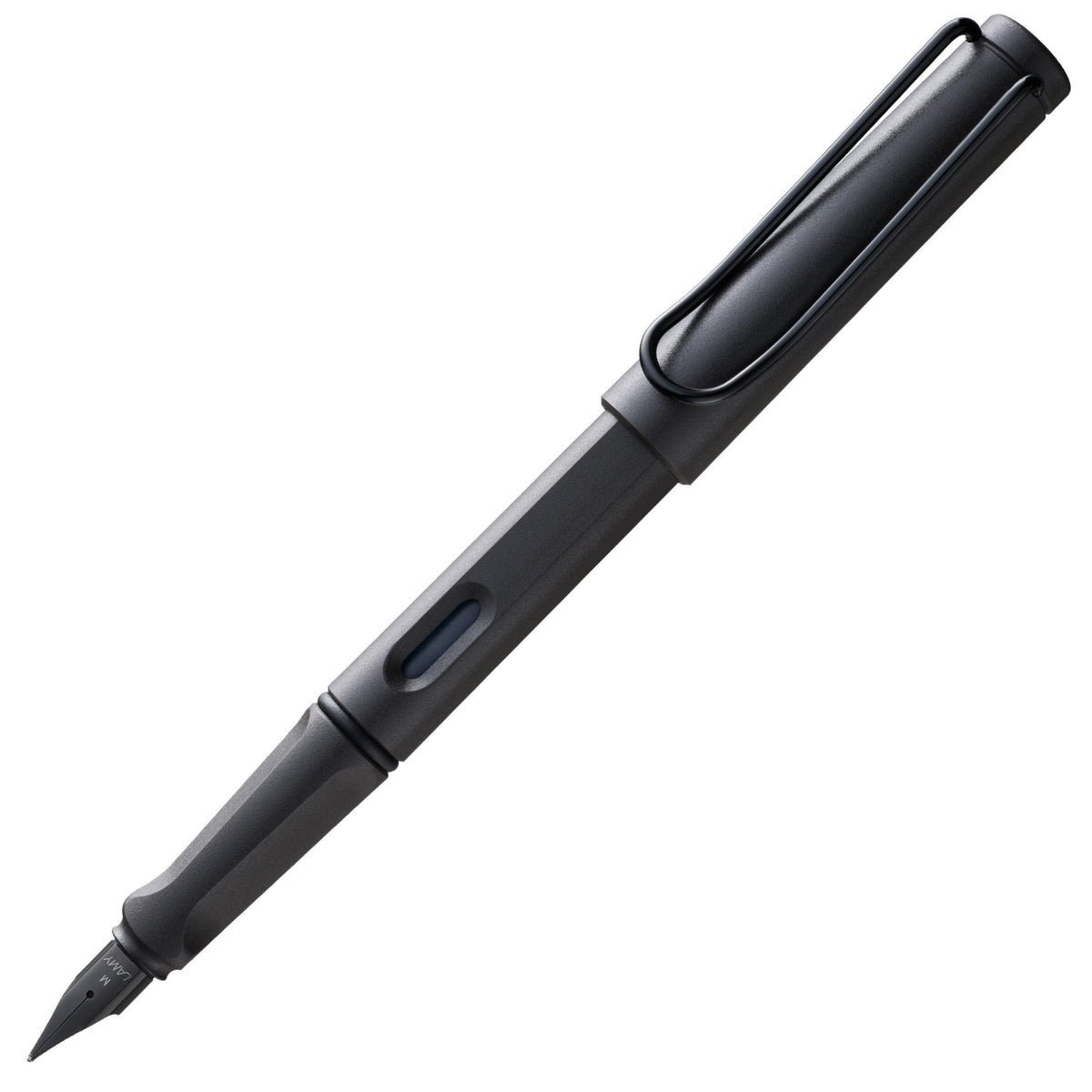 LAMY safari yellow - Fountain Pen with ergonomic grip & polished steel nib in size M - ideal for any Writing & Calligraphy - including LAMY T 10 blue cartridge - Right-Handed