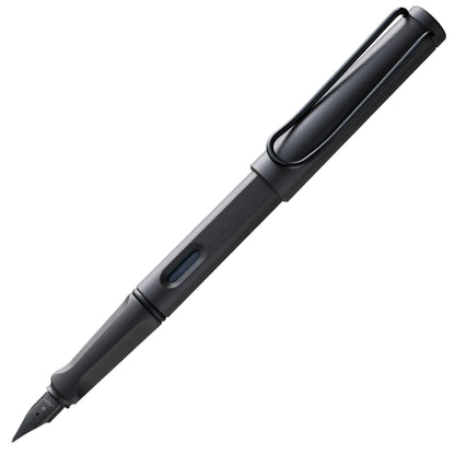 LAMY safari yellow - Fountain Pen with ergonomic grip & polished steel nib in size M - ideal for any Writing & Calligraphy - including LAMY T 10 blue cartridge - Right-Handed