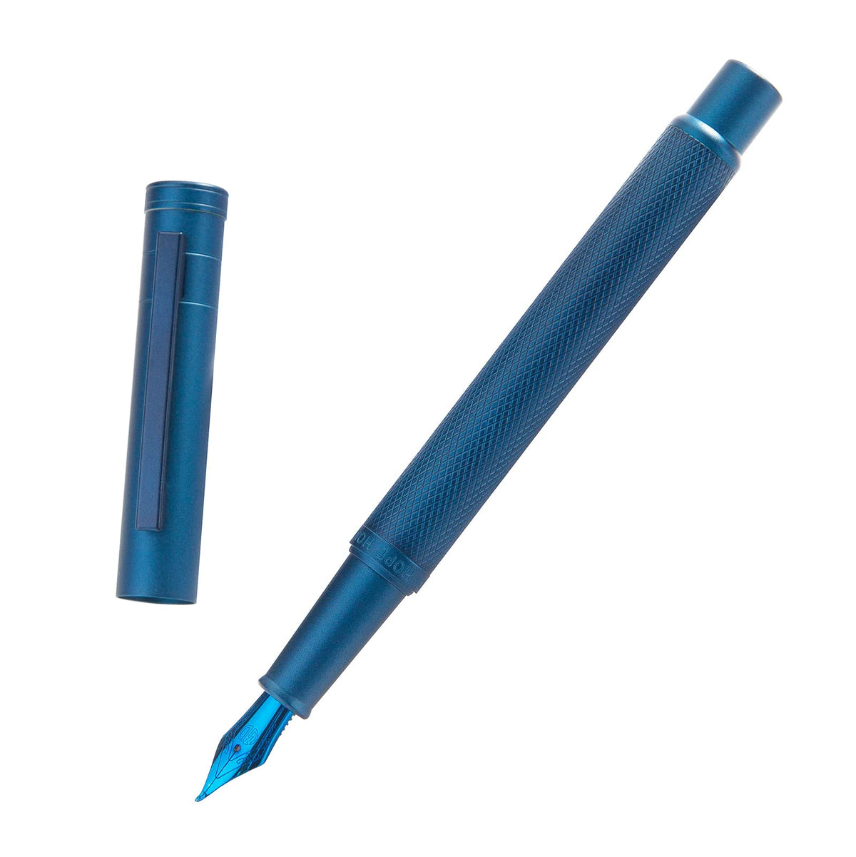 Asvine Black Forest Fountain Pen Fine Nib, Ink Cartridge Not Included, Classic Design with Converter and Metal Pen Case Set