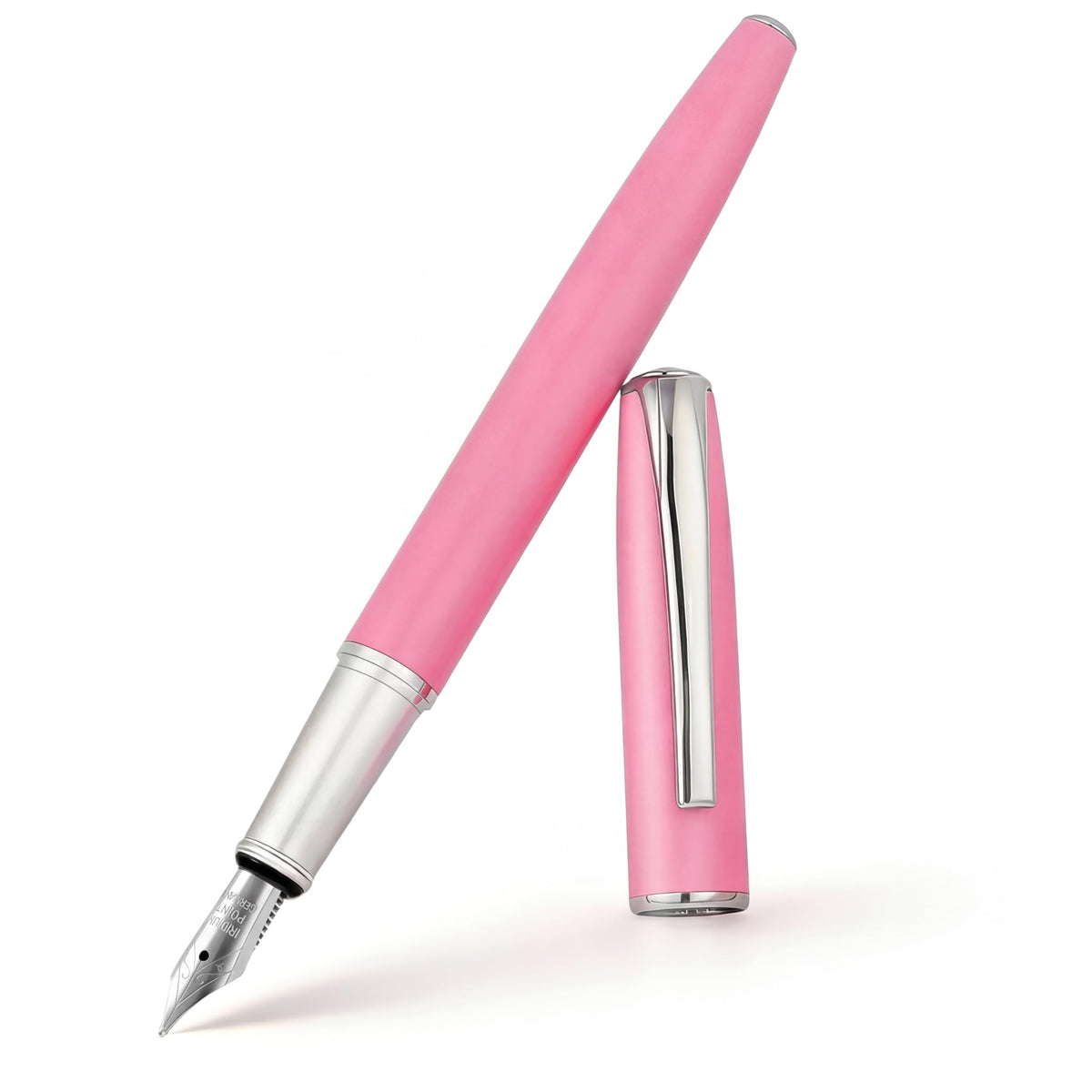 Super Smooth Writing Fountain Pen Set,Includes 2 Hand Polished Iridium Nibs(Fine & Extra Fine),8 Ink Cartridges,2 Ink Refill Converter and Gift Box,Best Pen Gift Set for School,Office(green)