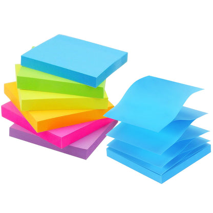 Early Buy Pop Up Sticky Notes 3x3 in, Yellow, 6 Pads, 100 Sheets, Refills
