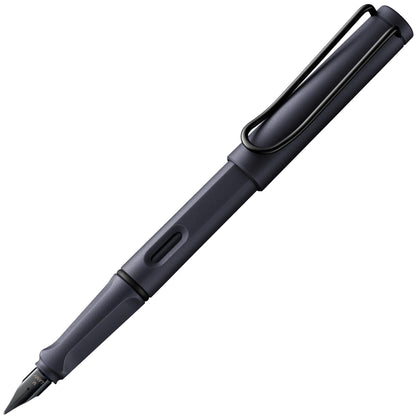 LAMY safari yellow - Fountain Pen with ergonomic grip & polished steel nib in size M - ideal for any Writing & Calligraphy - including LAMY T 10 blue cartridge - Right-Handed